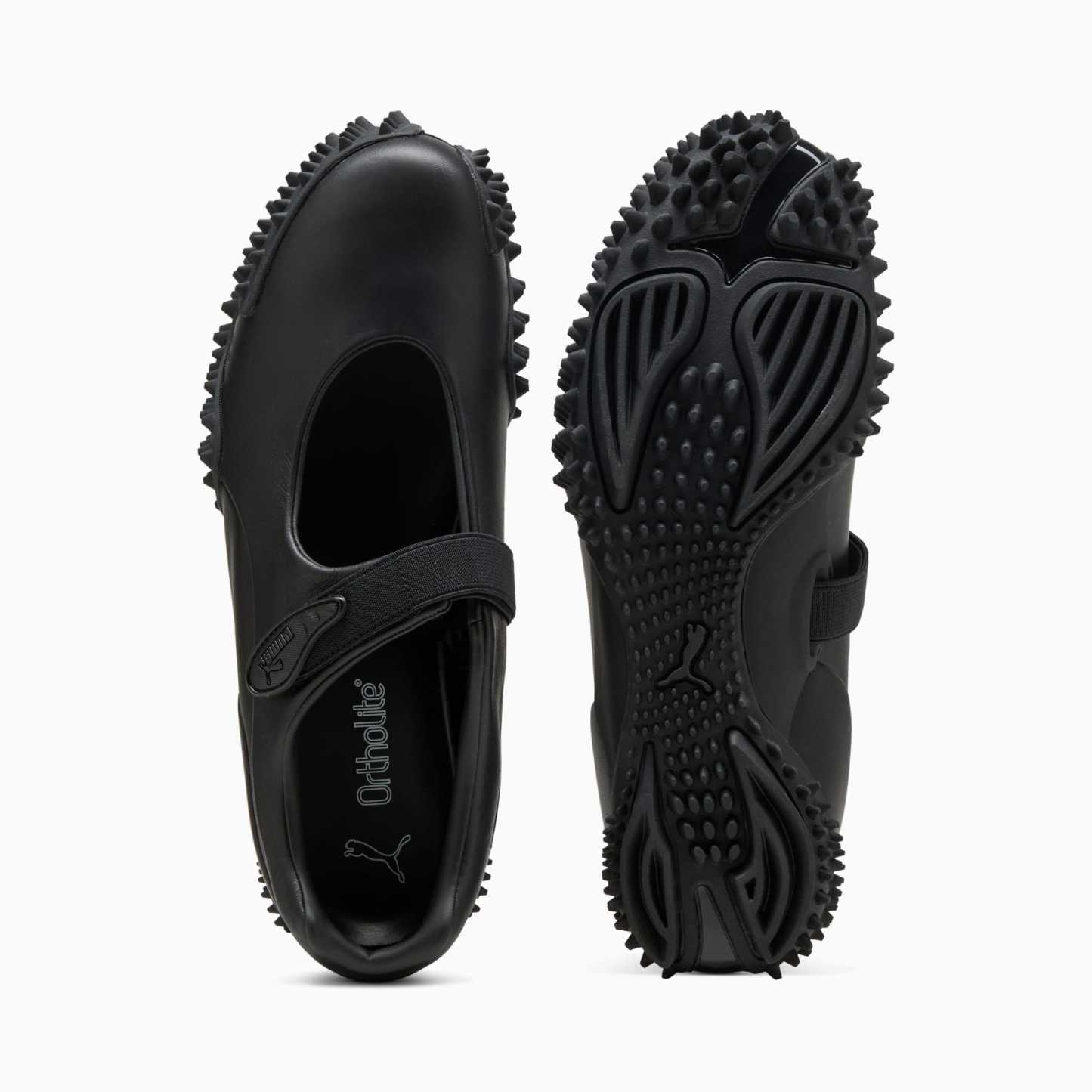Mostro Fey Leather Shoes Unisex – PUMA Black