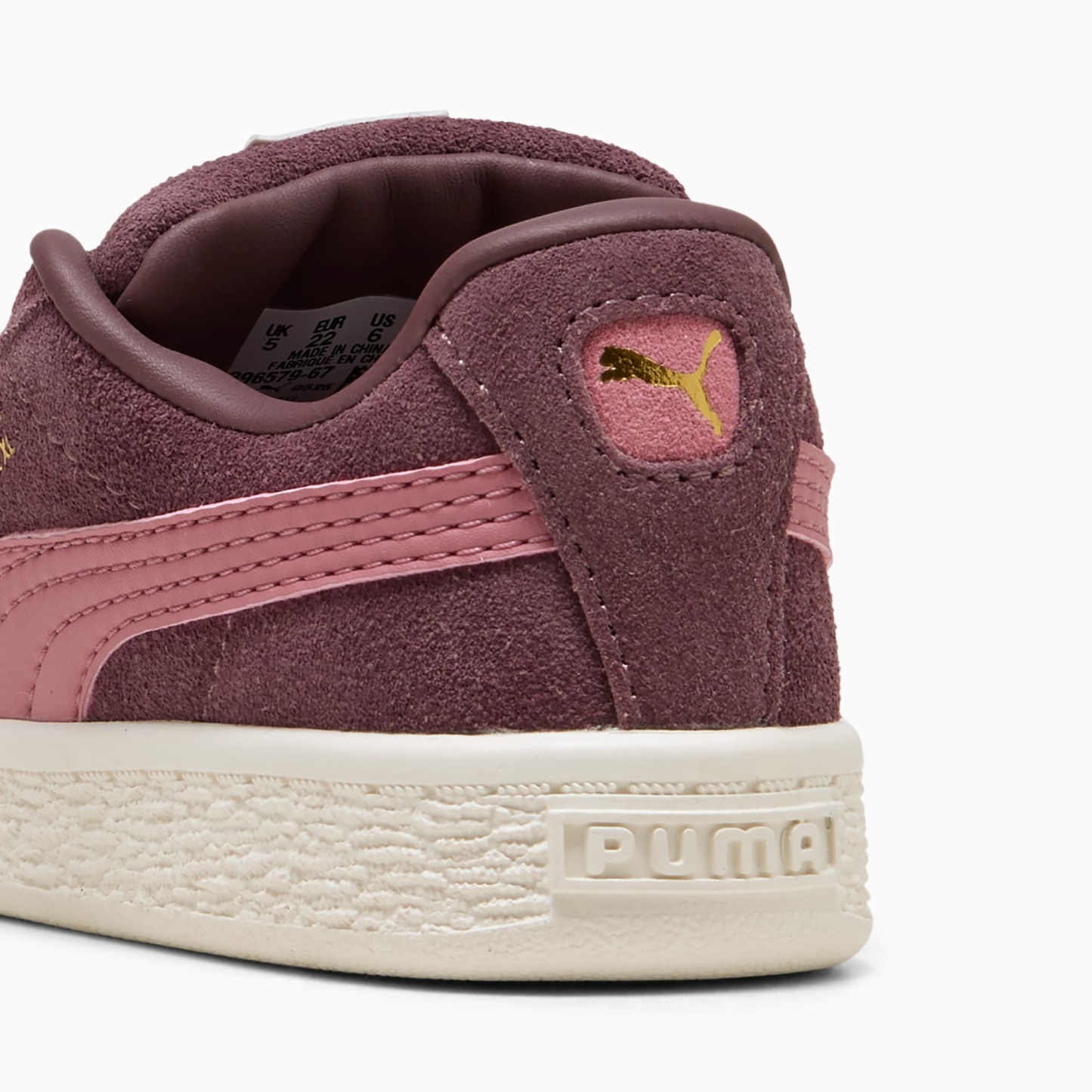 Suede XL Toddlers' Sneakers – Rich Cocoa-Dusky Rosewood