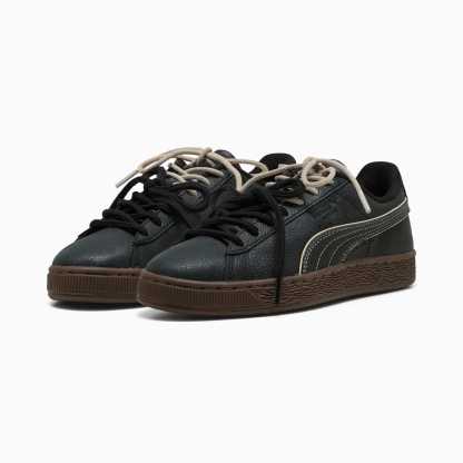 Suede Bloom Dress-Up Sneakers Women – PUMA Black-Chocolate