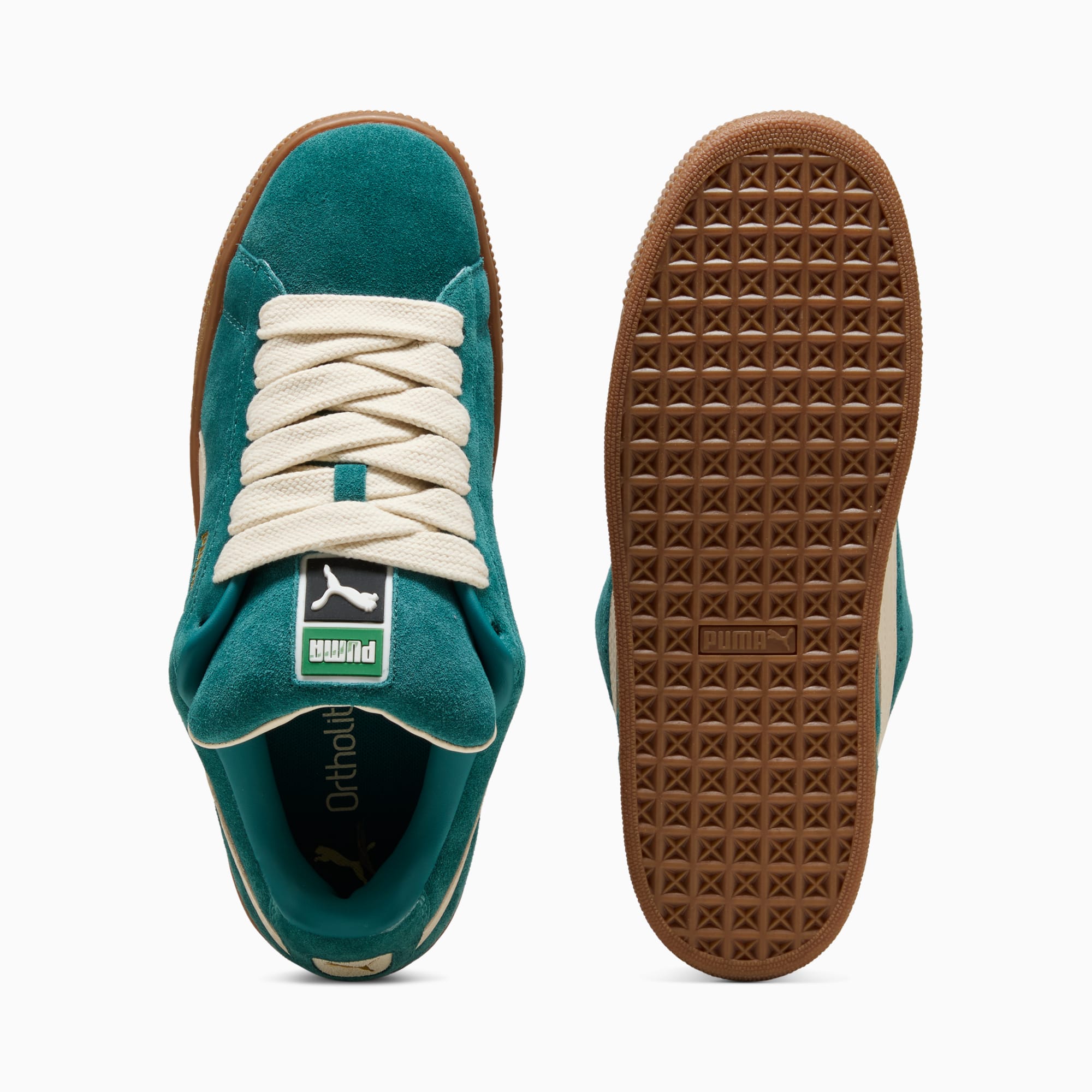Suede XL Sneakers Unisex – Emerald Ice-Alpine Snow