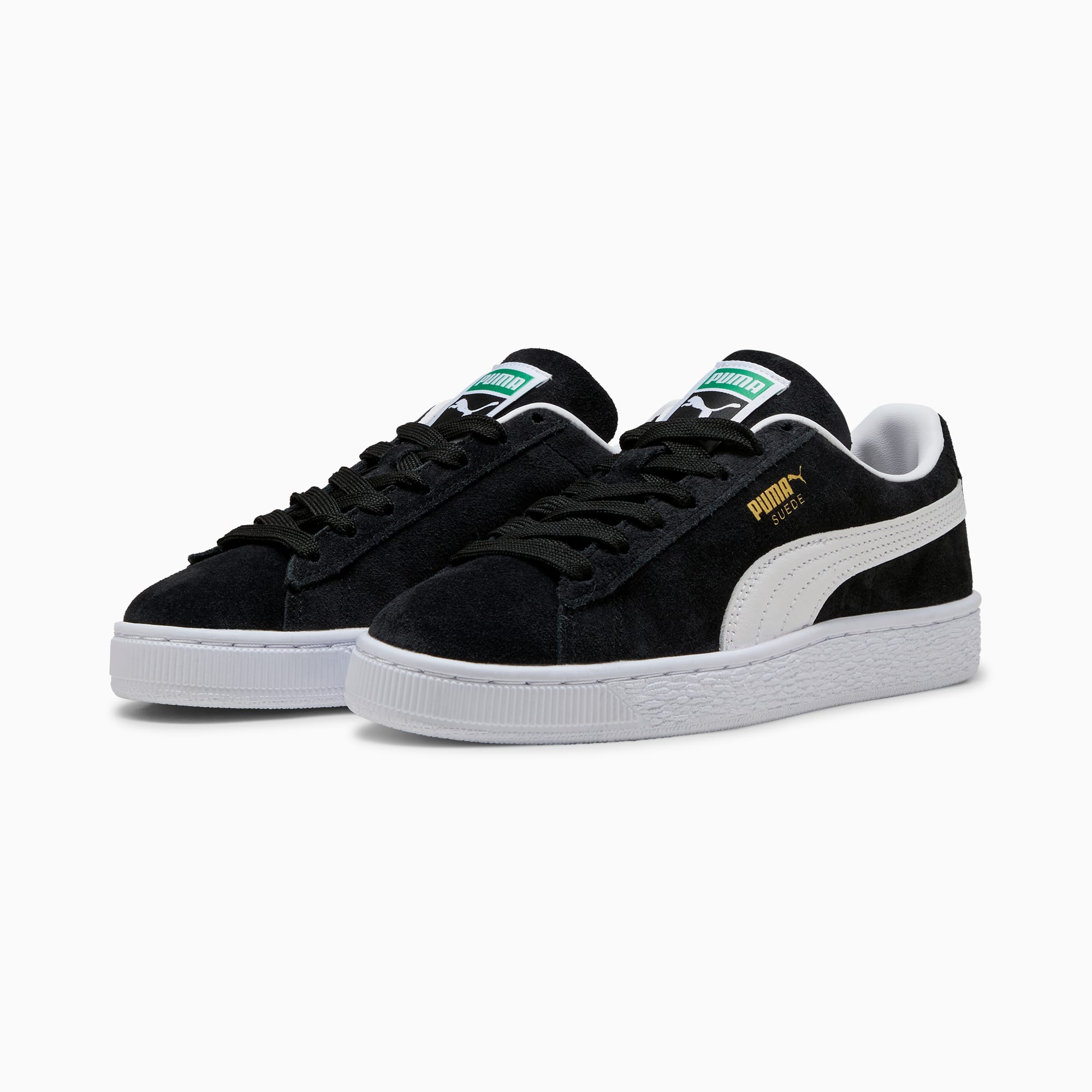 Suede Classic Sneakers Youth – PUMA Black-PUMA White