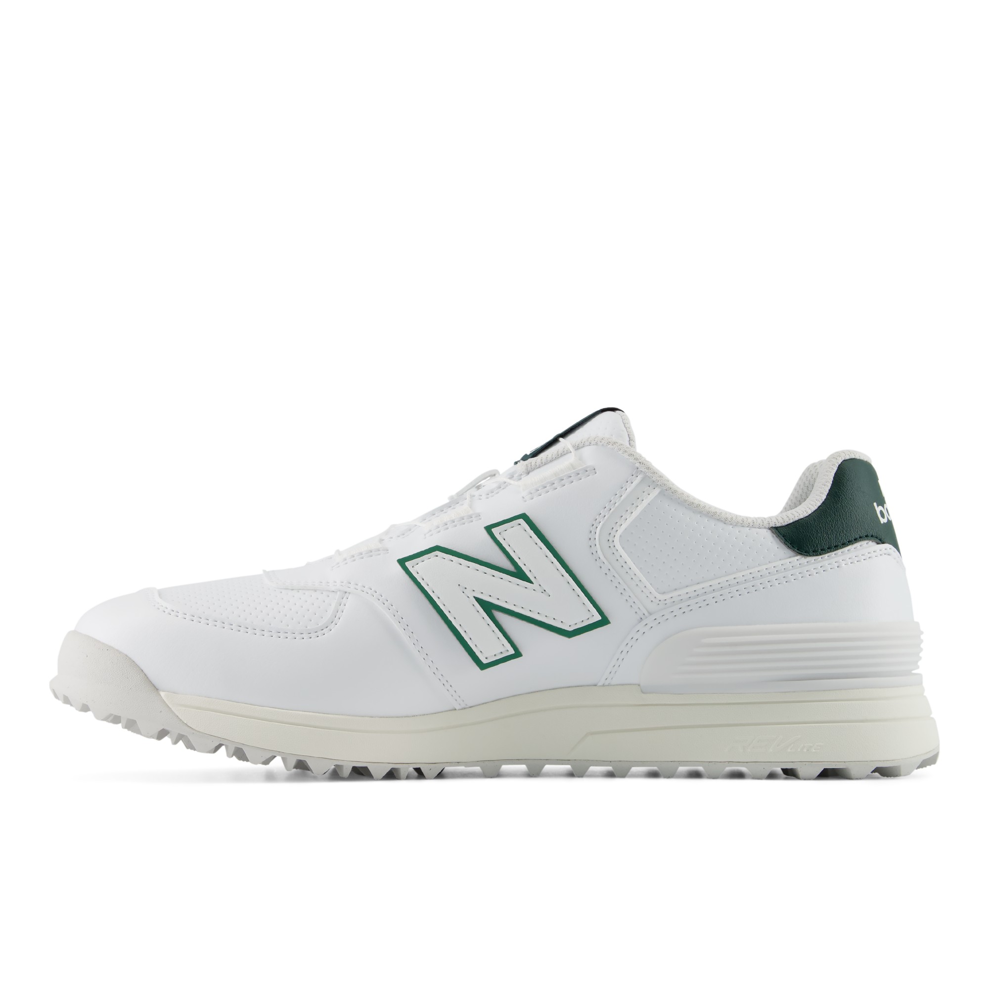 Golf 574 v4 BOA® – WHITE with NORDIC GREEN and OUTFIELD