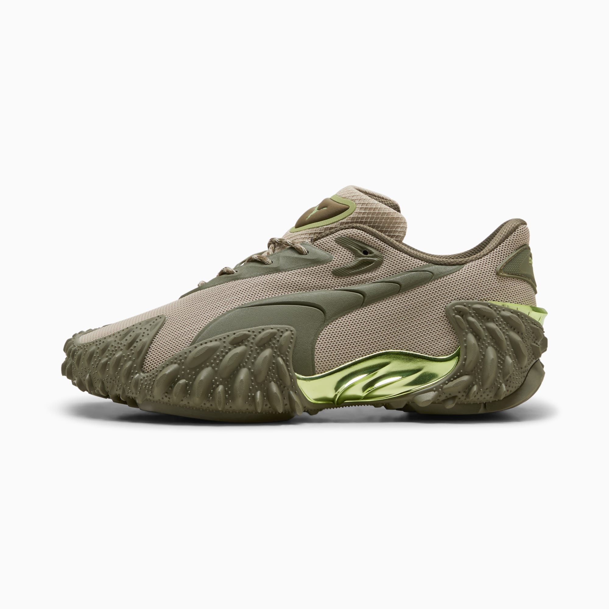 Mostro X Dots Sneakers Unisex – Pebble Gray-Loden Green