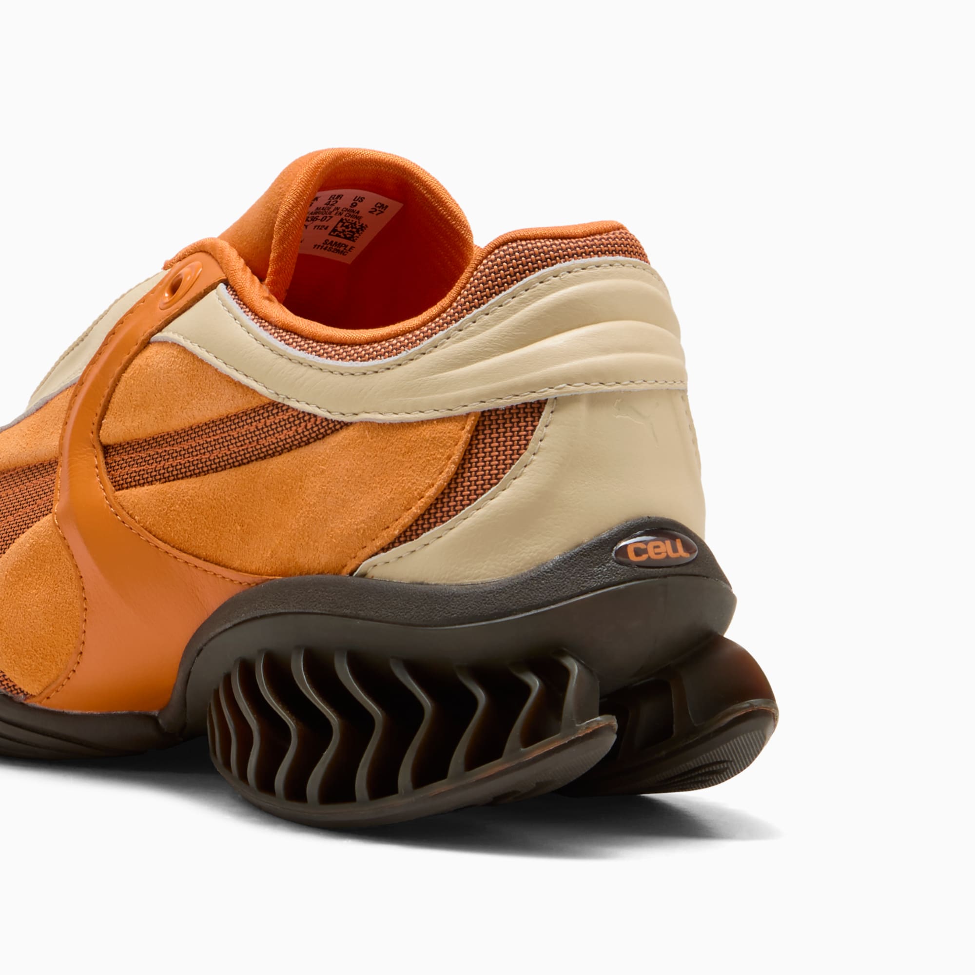 CELL GEO 1 Sneakers Unisex – Canvas-Maple Syrup