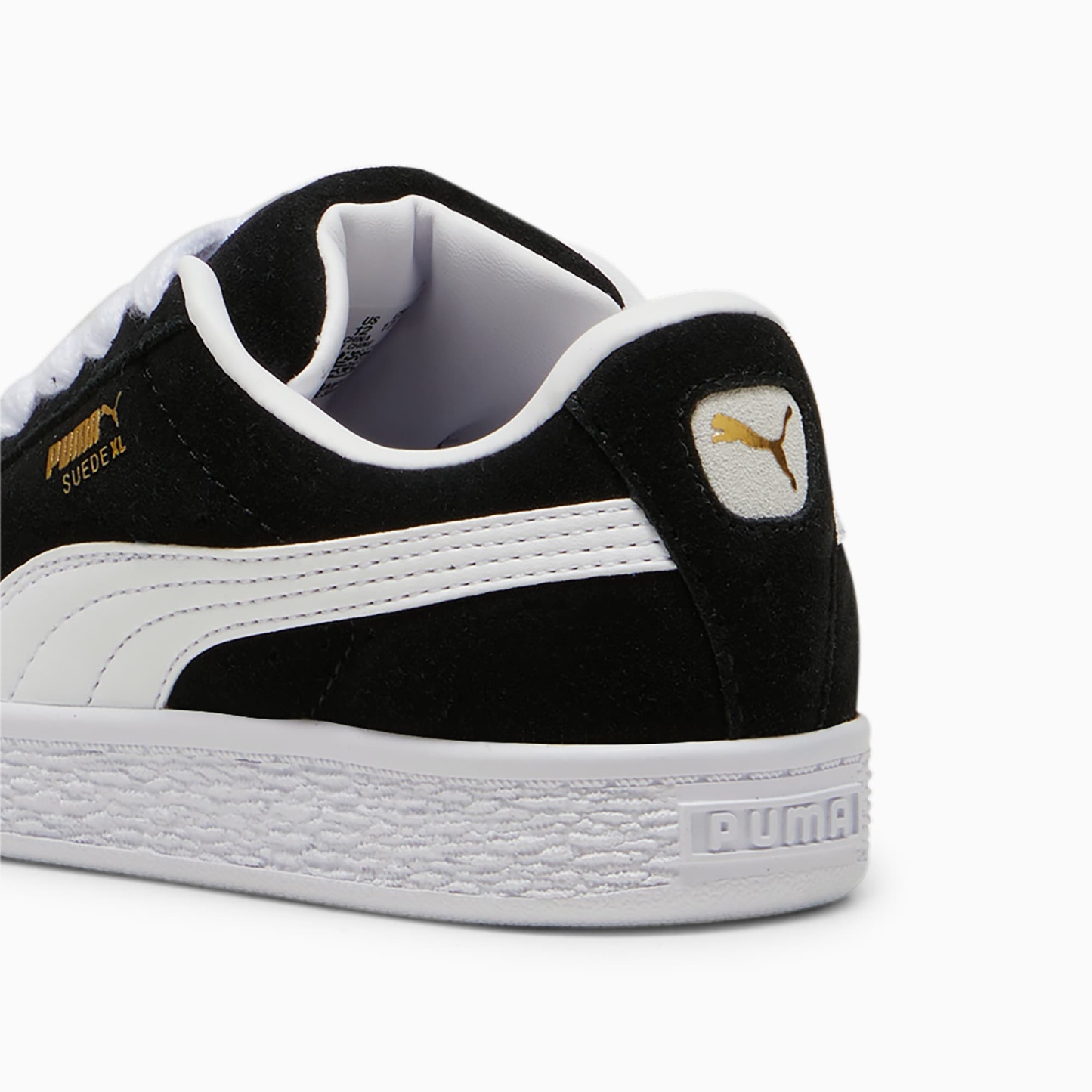 Suede XL Kids' Sneakers – PUMA Black-PUMA White