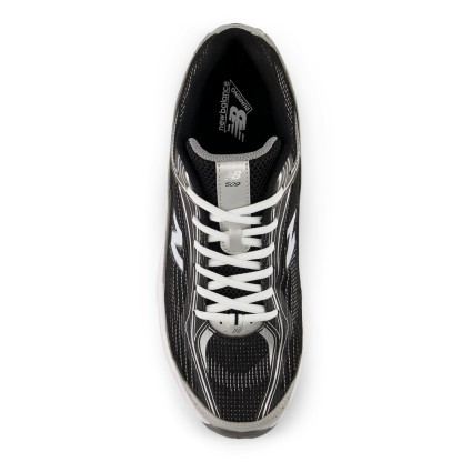 509 – BLACK with WHITE and SILVER METALLIC