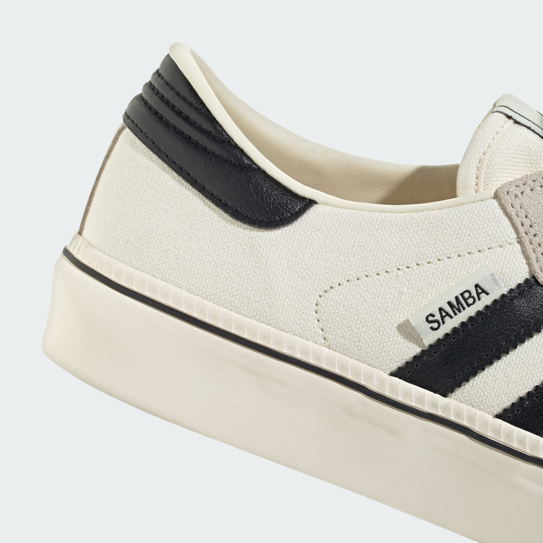 SAMBA ST SHOES - Cream White / Core Black / Cream White - view 8