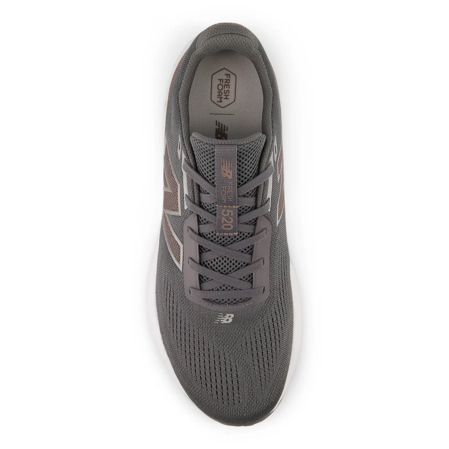 Fresh Foam 520 v9 – Castlerock with Earth Shadow and Urgent Red