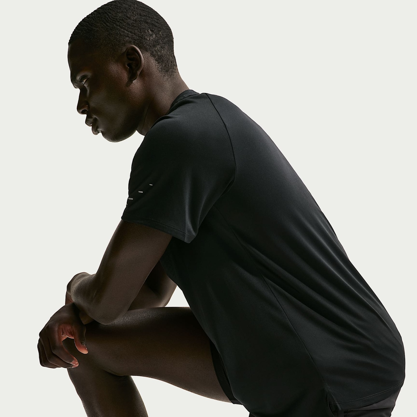 Nike Stride Men's Dri-FIT ADV Short-Sleeve Running Top – Black