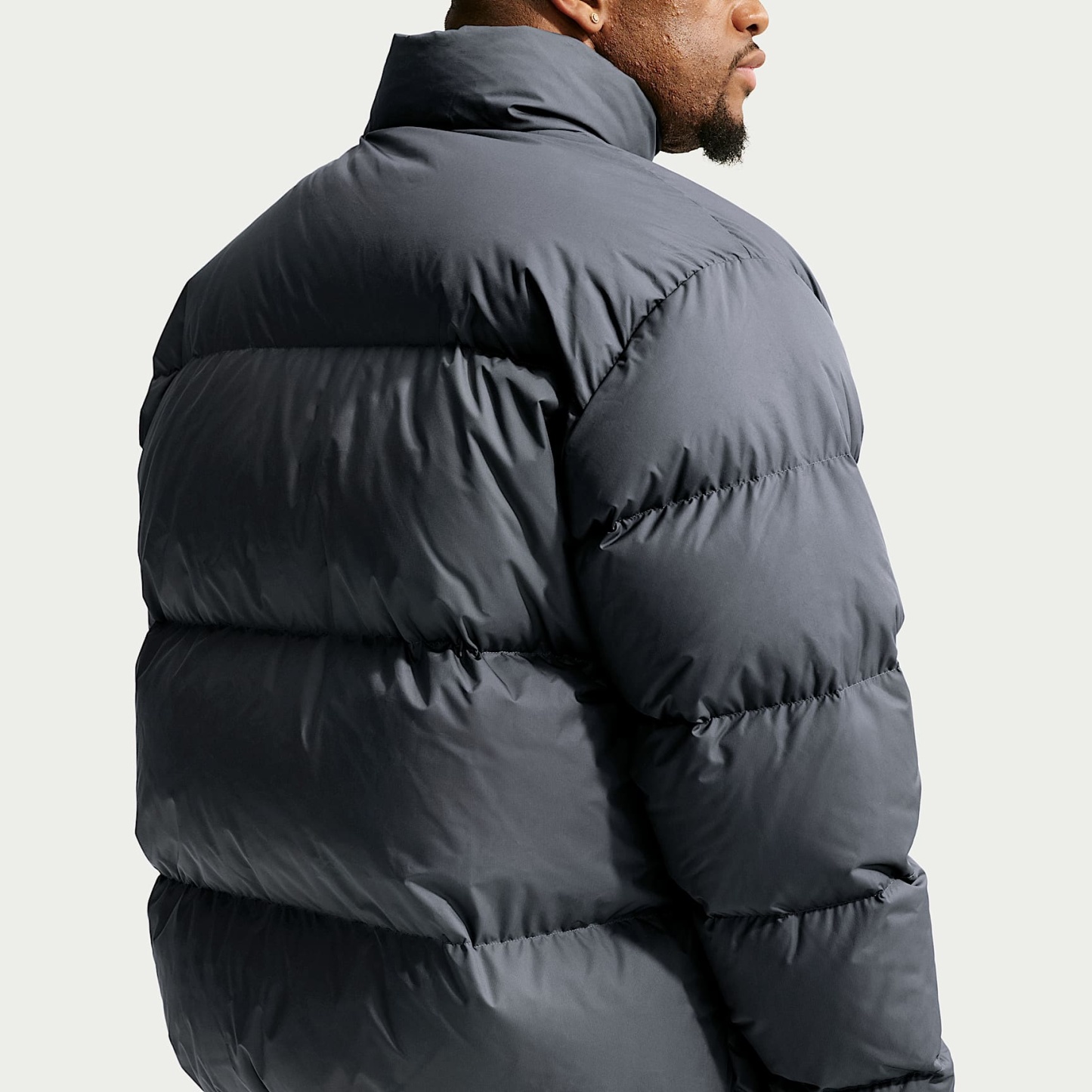 Nike Sportswear Club Men's Therma-FIT Down Puffer Jacket – Iron Grey/White