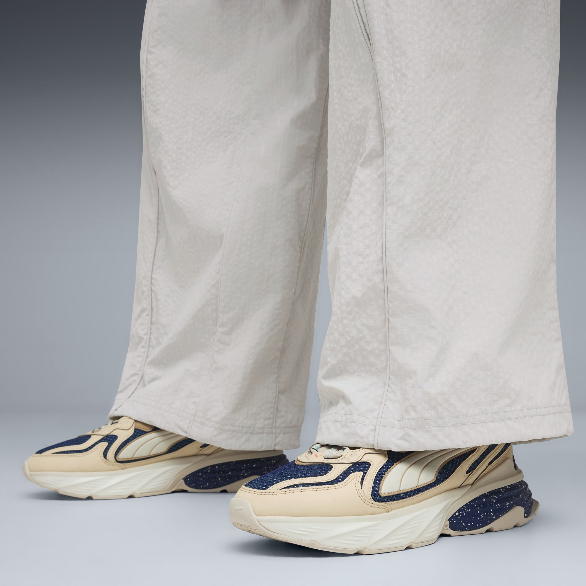 PUMA Fade Sneakers Unisex – Canvas-Blue Jewel-Alpine Snow
