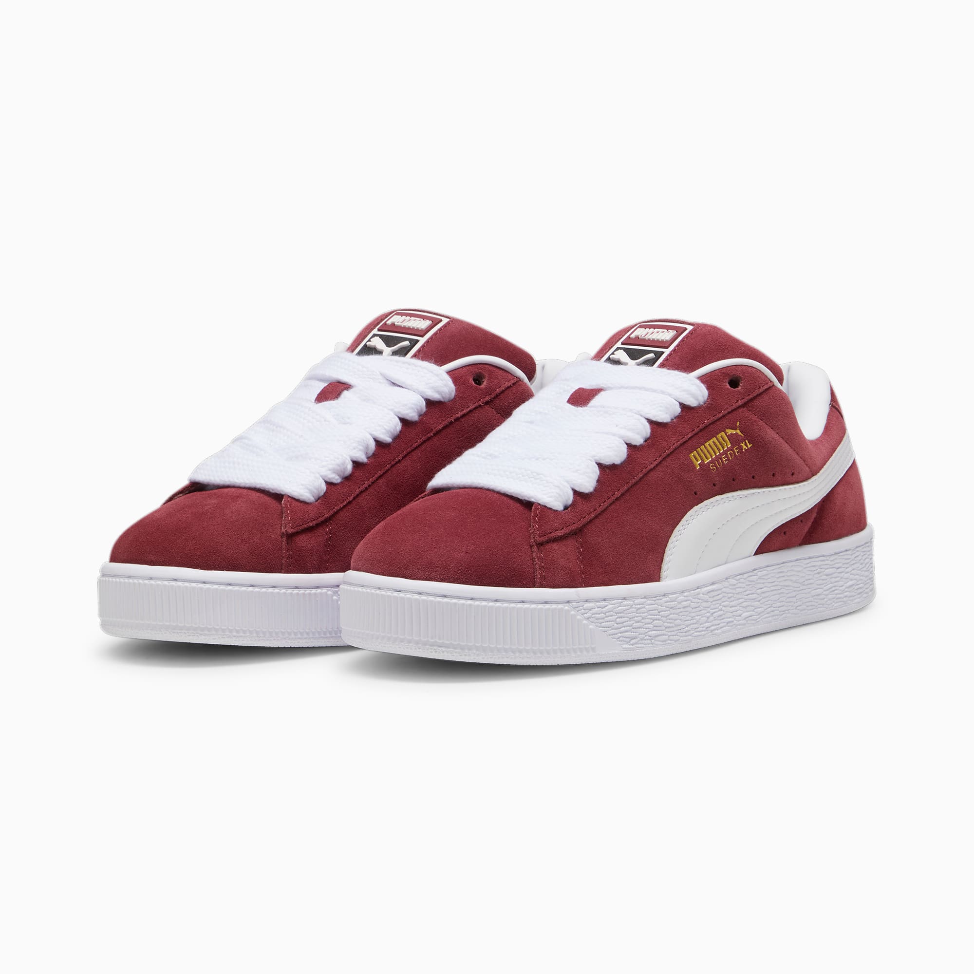 Suede XL Sneakers Unisex – Team Regal Red-PUMA White