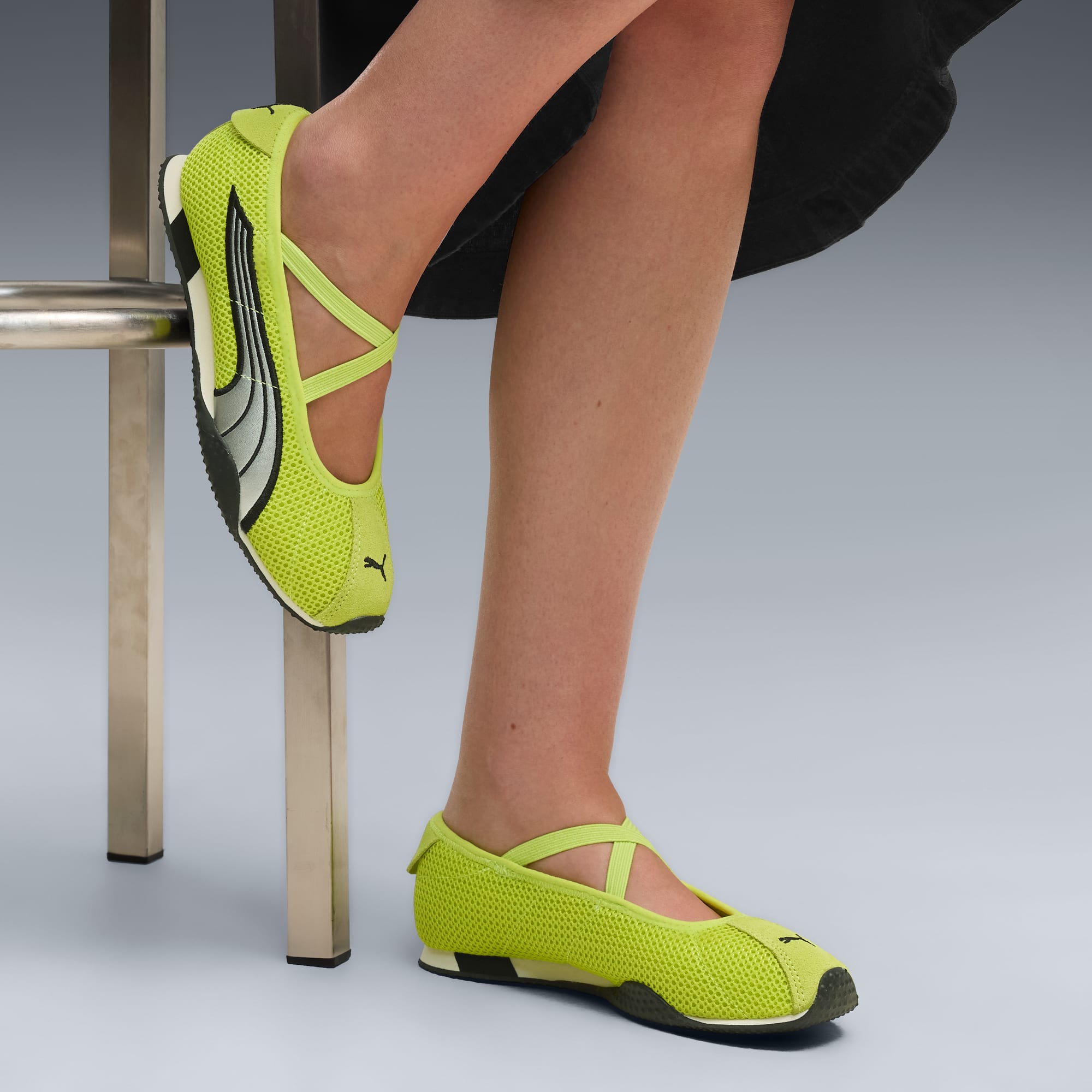 H-Street Ballet Sneakers Women – Lime Smash-PUMA Silver