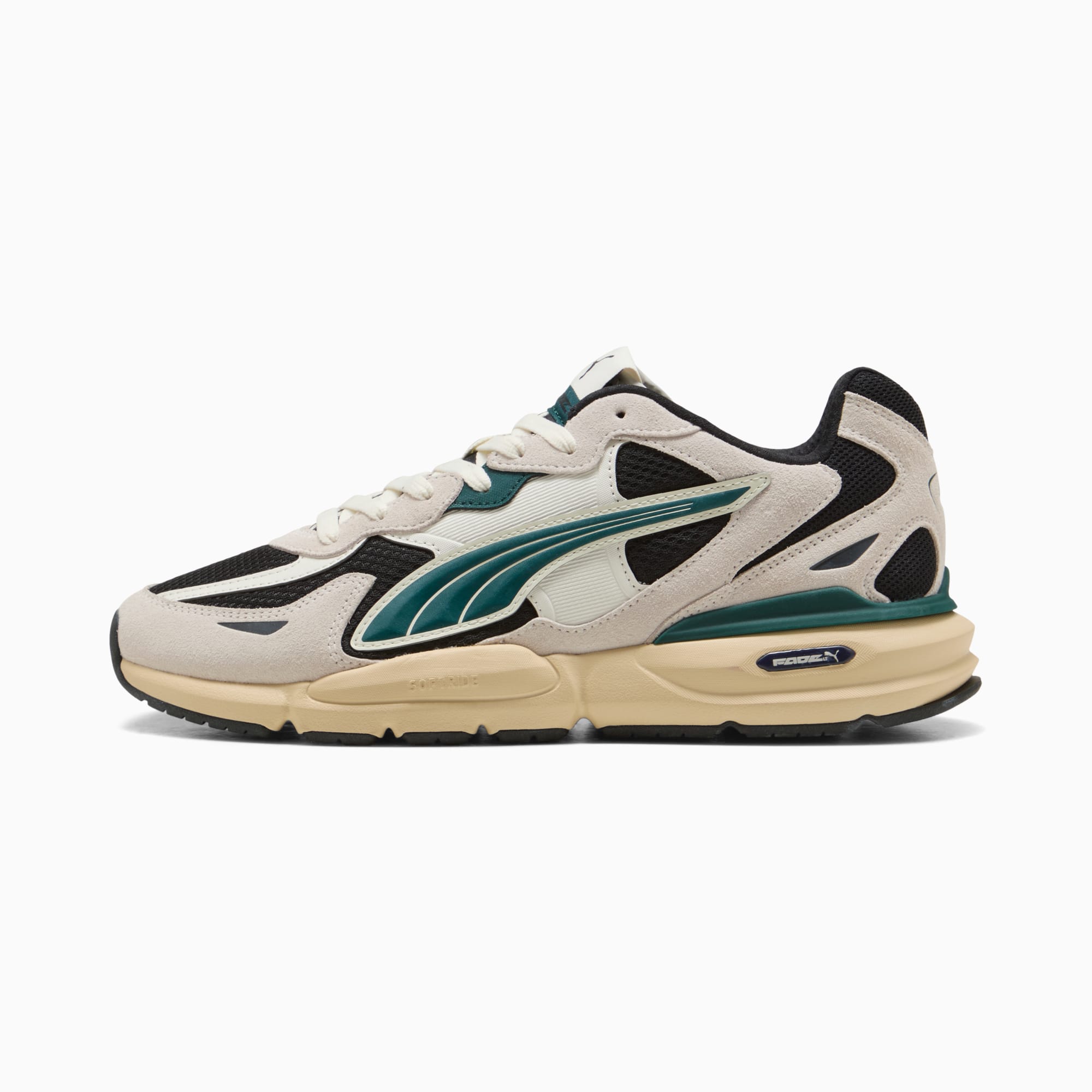 Fade LT Sneakers Unisex – PUMA Black-Warm White-Dark Green