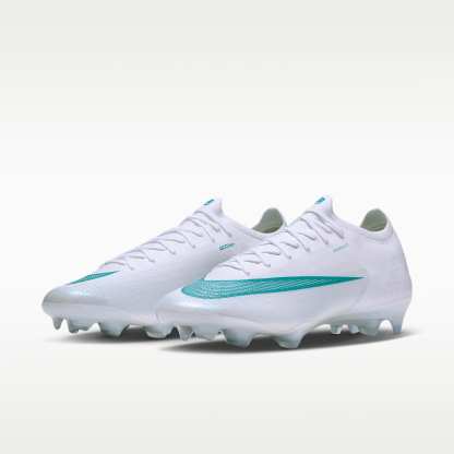 Nike Mercurial Vapor 17 Elite Firm-Ground Low-Top Football Boots – White/Dusty Cactus