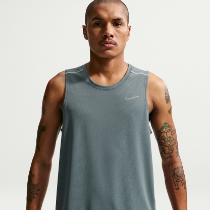 Nike Miler Men's Dri-FIT Running Tank Top – Smoke Grey