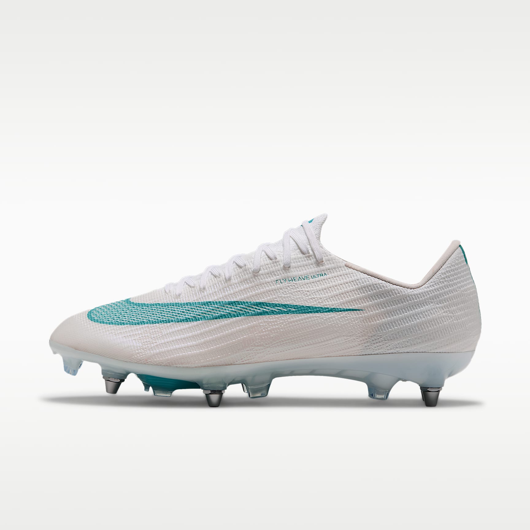 Nike Mercurial Superfly 11 Elite Soft-Ground Low-Top Football Boots – White/Dusty Cactus