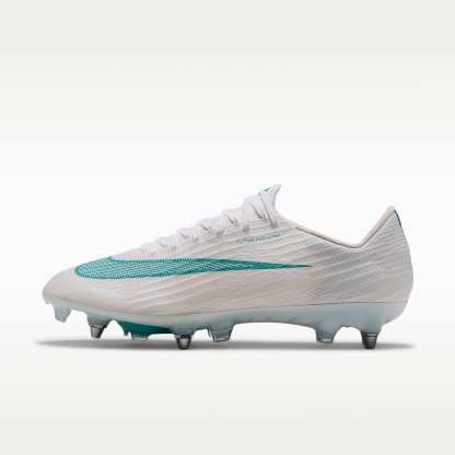 Nike Mercurial Superfly 11 Elite Soft-Ground Low-Top Football Boots – White/Dusty Cactus