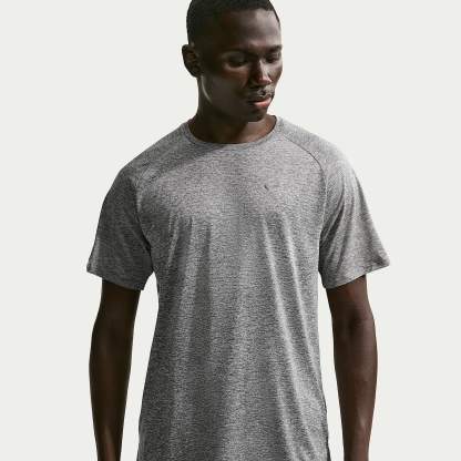 Nike Stride Men's Dri-FIT ADV Short-Sleeve Running Top – Smoke Grey/Heather