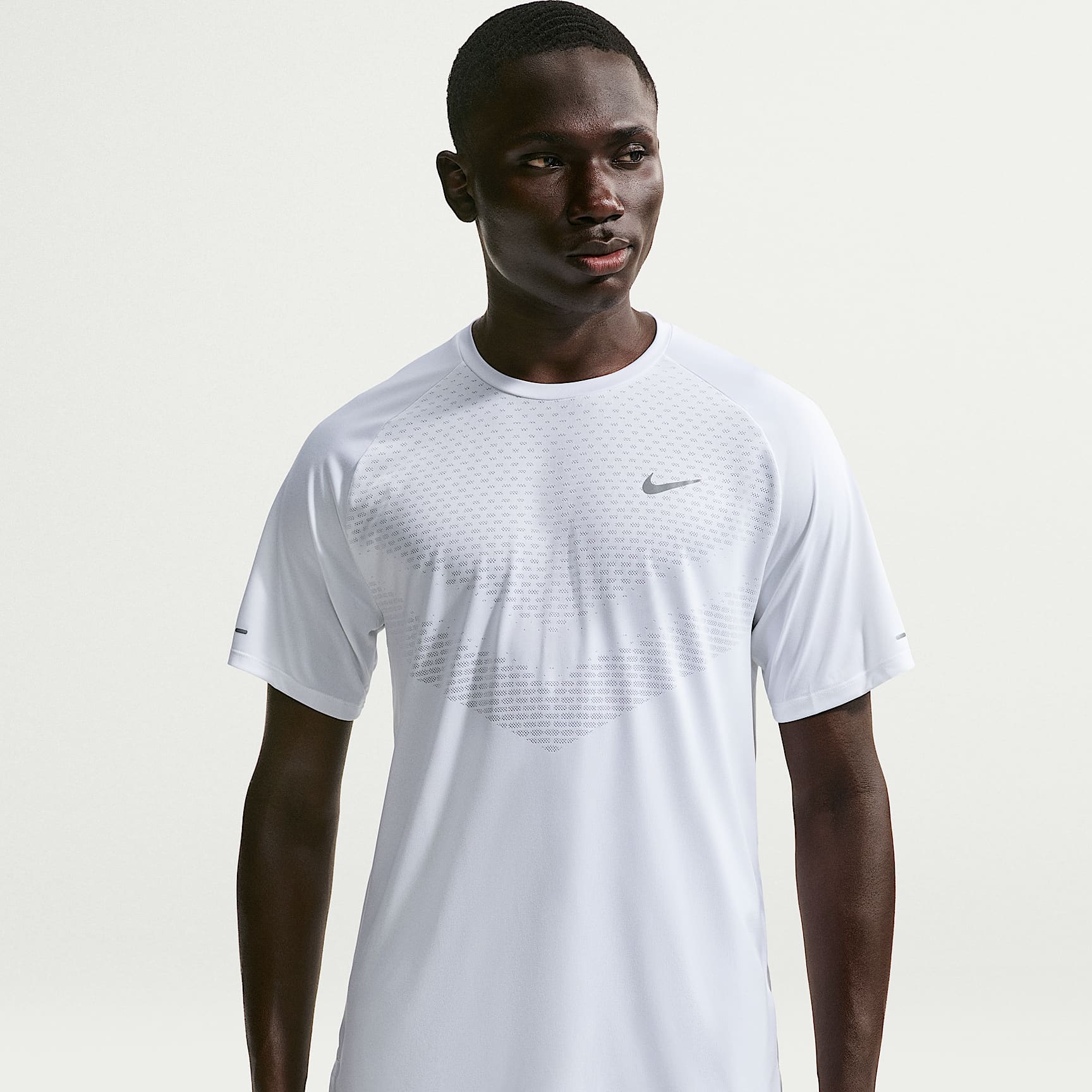 Nike Stride Men's Dri-FIT ADV Short-Sleeve Running Top – White