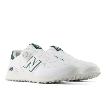 Golf 574 v4 BOA® – WHITE with NORDIC GREEN and OUTFIELD