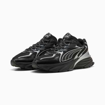 Fade LS Y2K Sneakers Unisex – PUMA Black-PUMA Silver