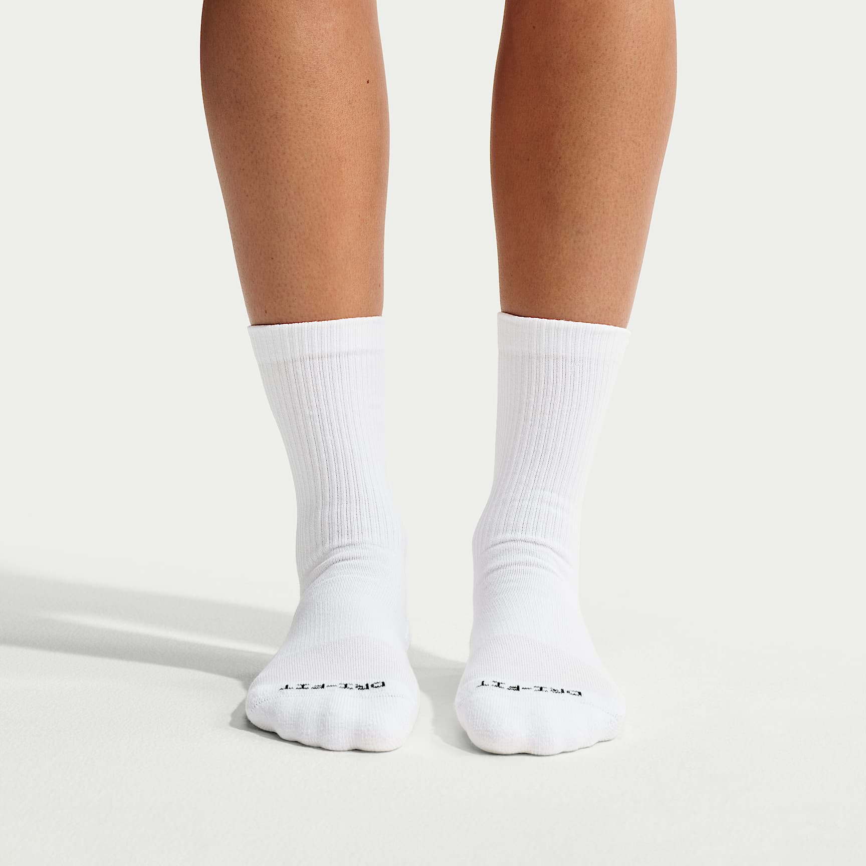 NikeSKIMS Dri-FIT Women's Dri-FIT Crew Socks (3 Pairs) – Multi-Colour/NSKM Snow/NSKM Obsidian