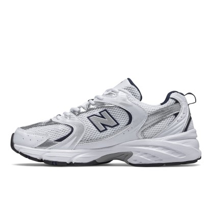 530 – WHITE with NATURAL INDIGO