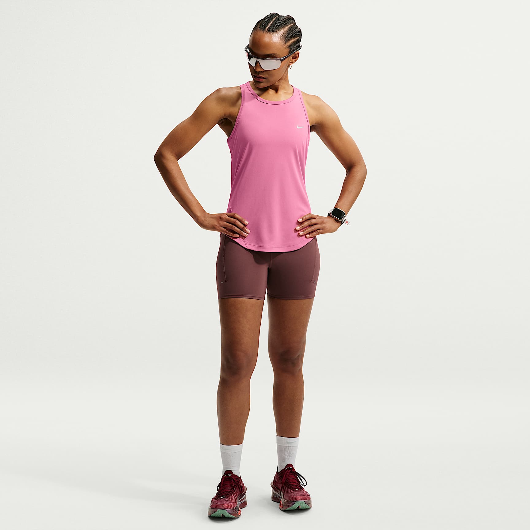 Nike Tempo Women's Dri-FIT Running Tank Top – Peony