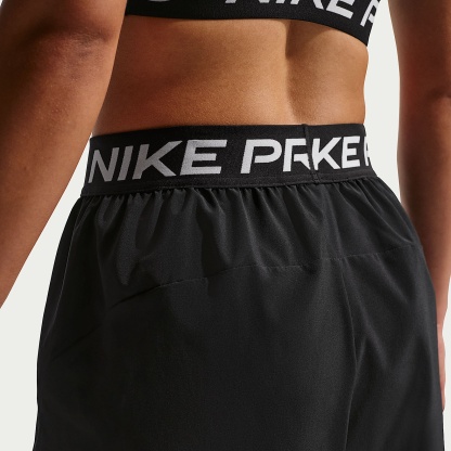 Nike Pro Women's 2-in-1 Shorts – Black/White