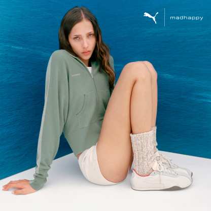PUMA x MADHAPPY H-Street Sneakers Unisex – Alpine Snow-Cool Light Gray