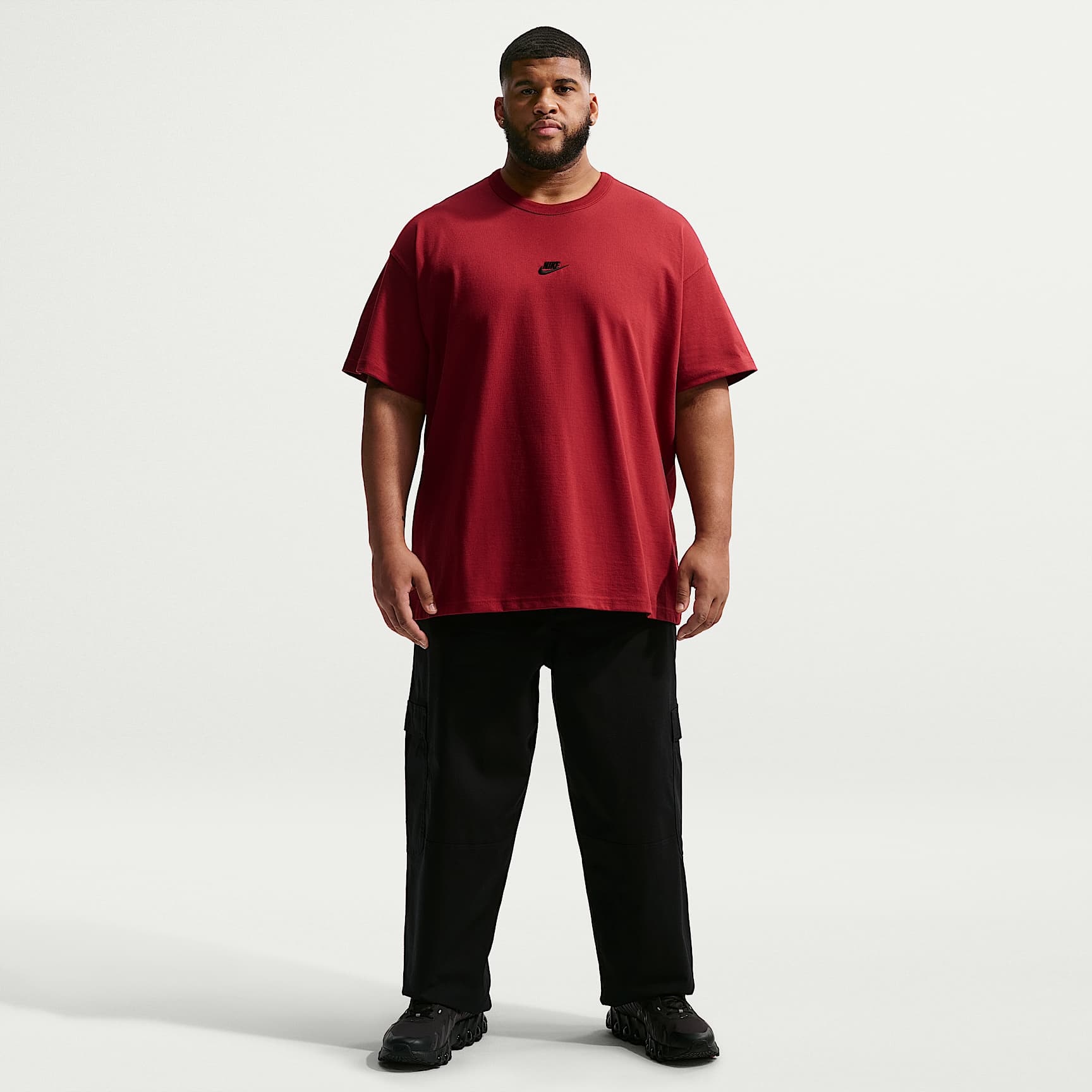 Nike Sportswear Premium Essentials Men's T-Shirt – Team Crimson