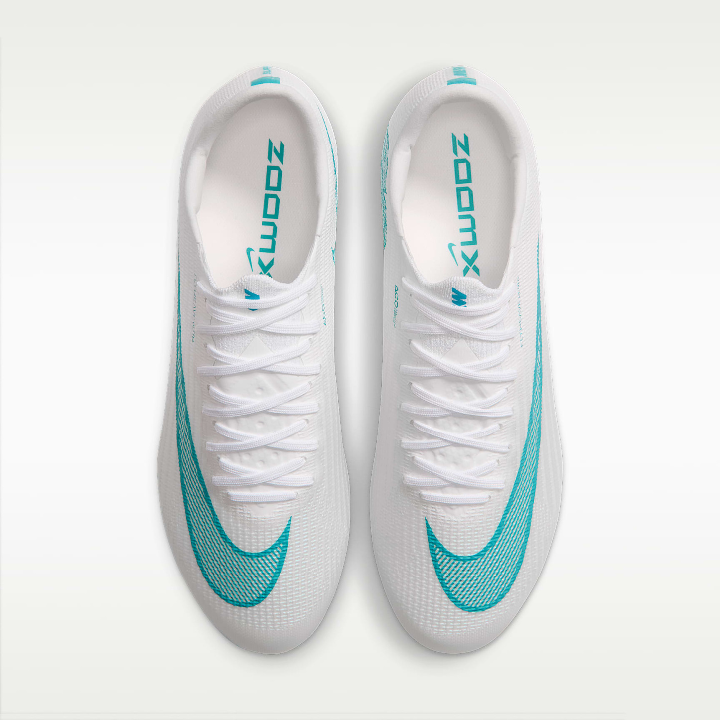 Nike Mercurial Superfly 11 Elite Firm-Ground Low-Top Football Boots – White/Dusty Cactus