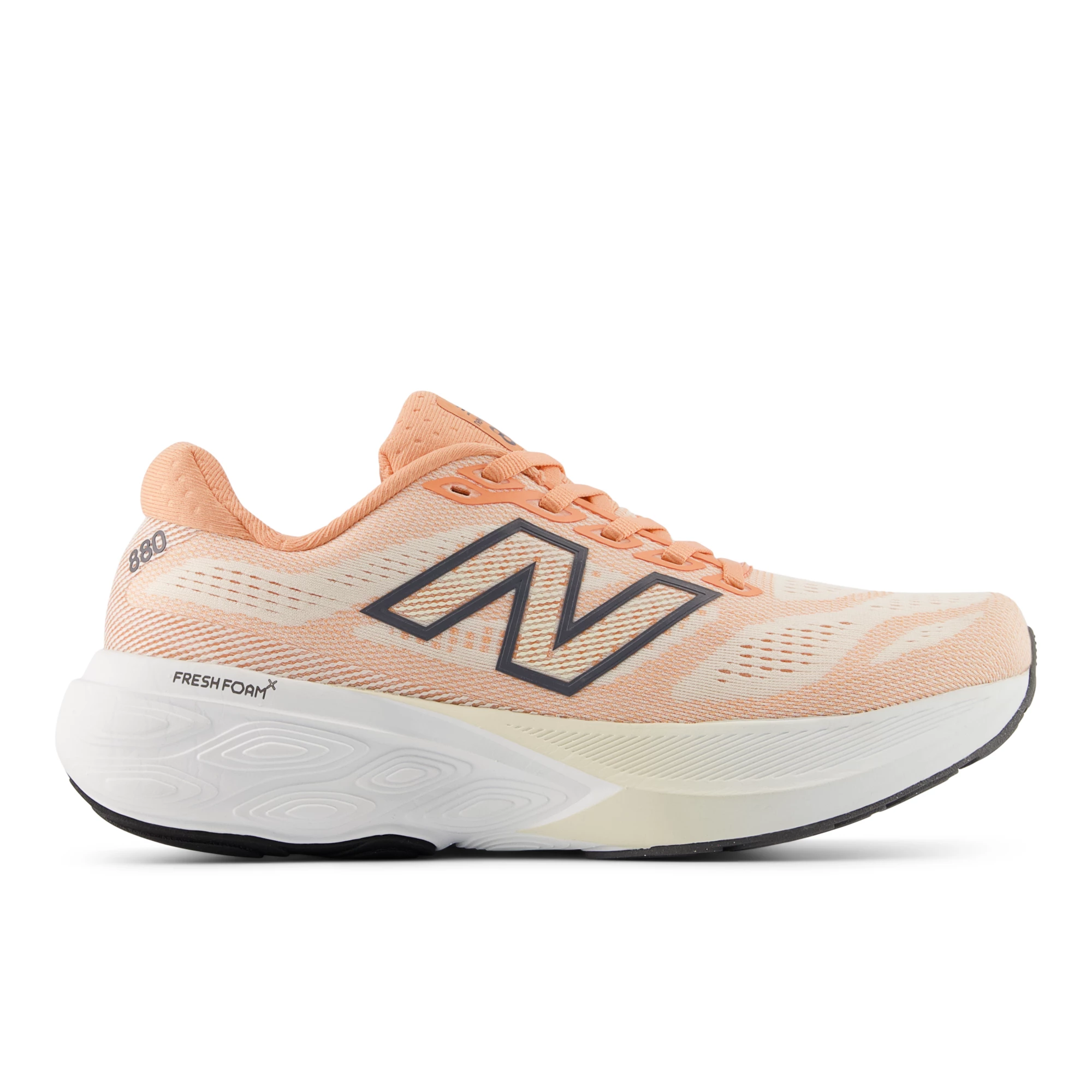 Fresh Foam X 880v15 – Peach Nectar with Permafrost and Black