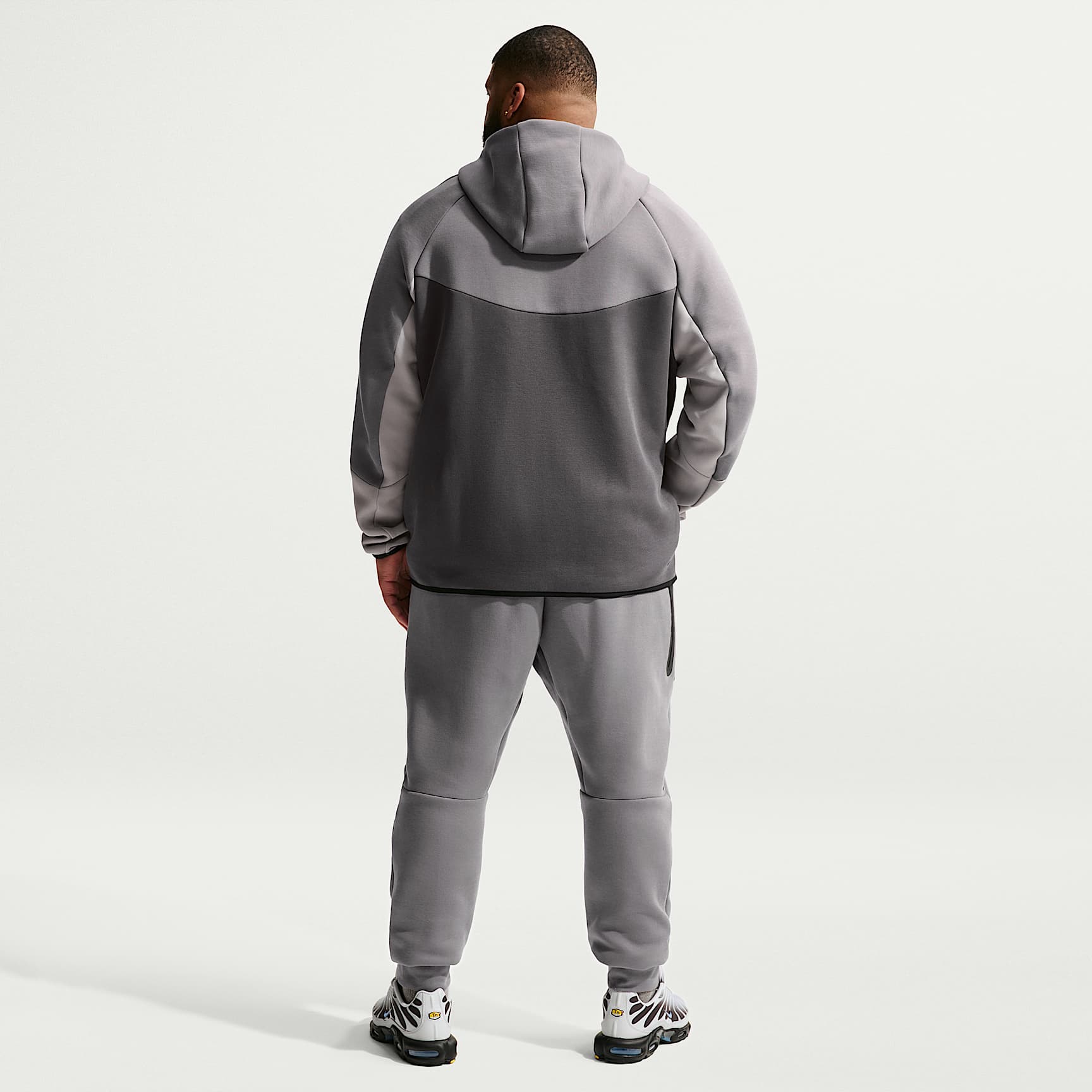 Nike Tech Men's Fleece Windrunner Full-Zip Jacket – Pencil Point/Medium Ash/College Grey/Sapphire