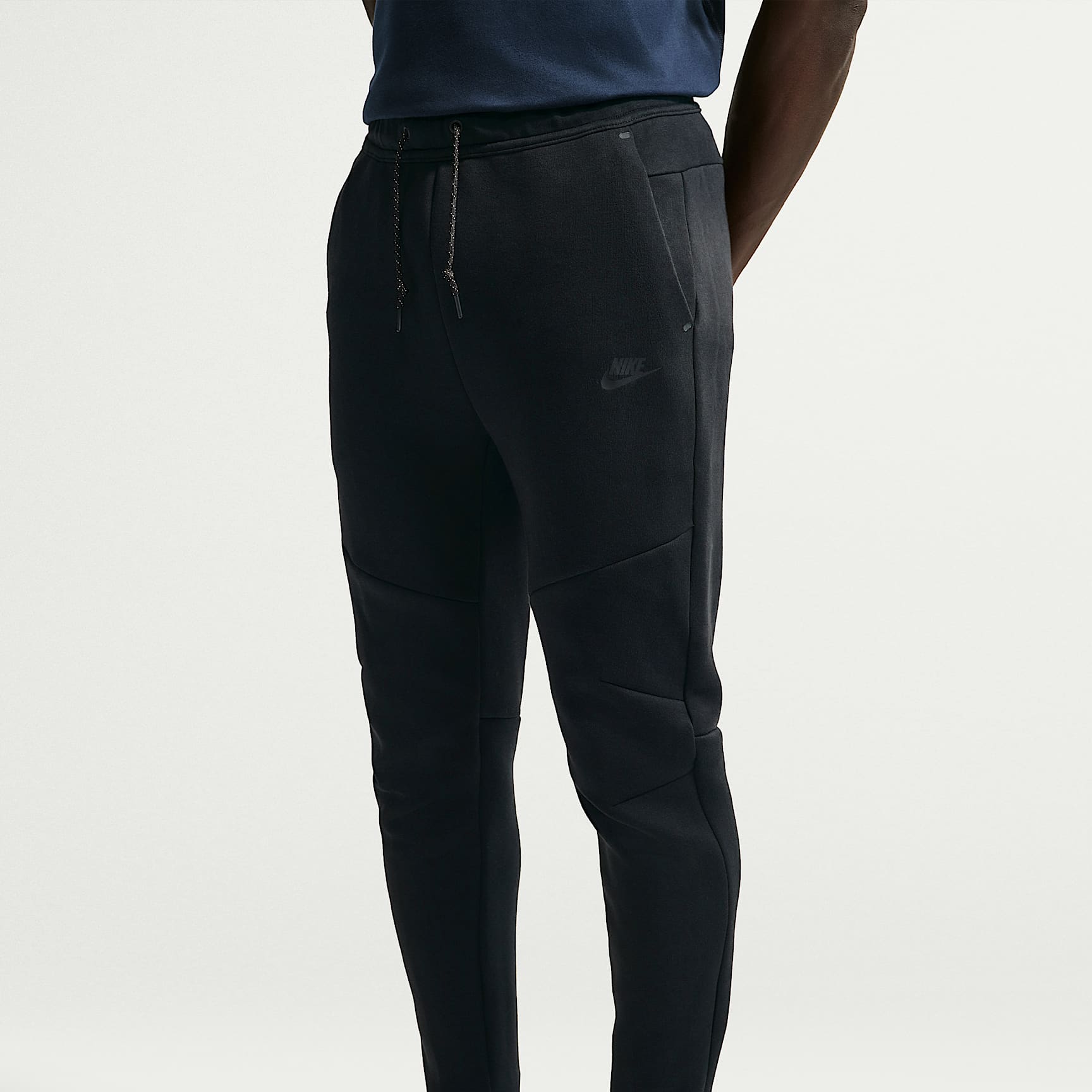 Nike Tech Men's Fleece Joggers – Black/Black