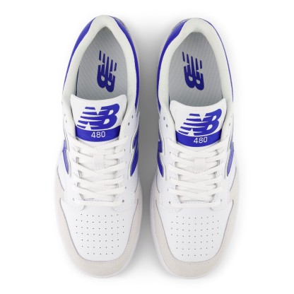480 – White with Shoreline Blue