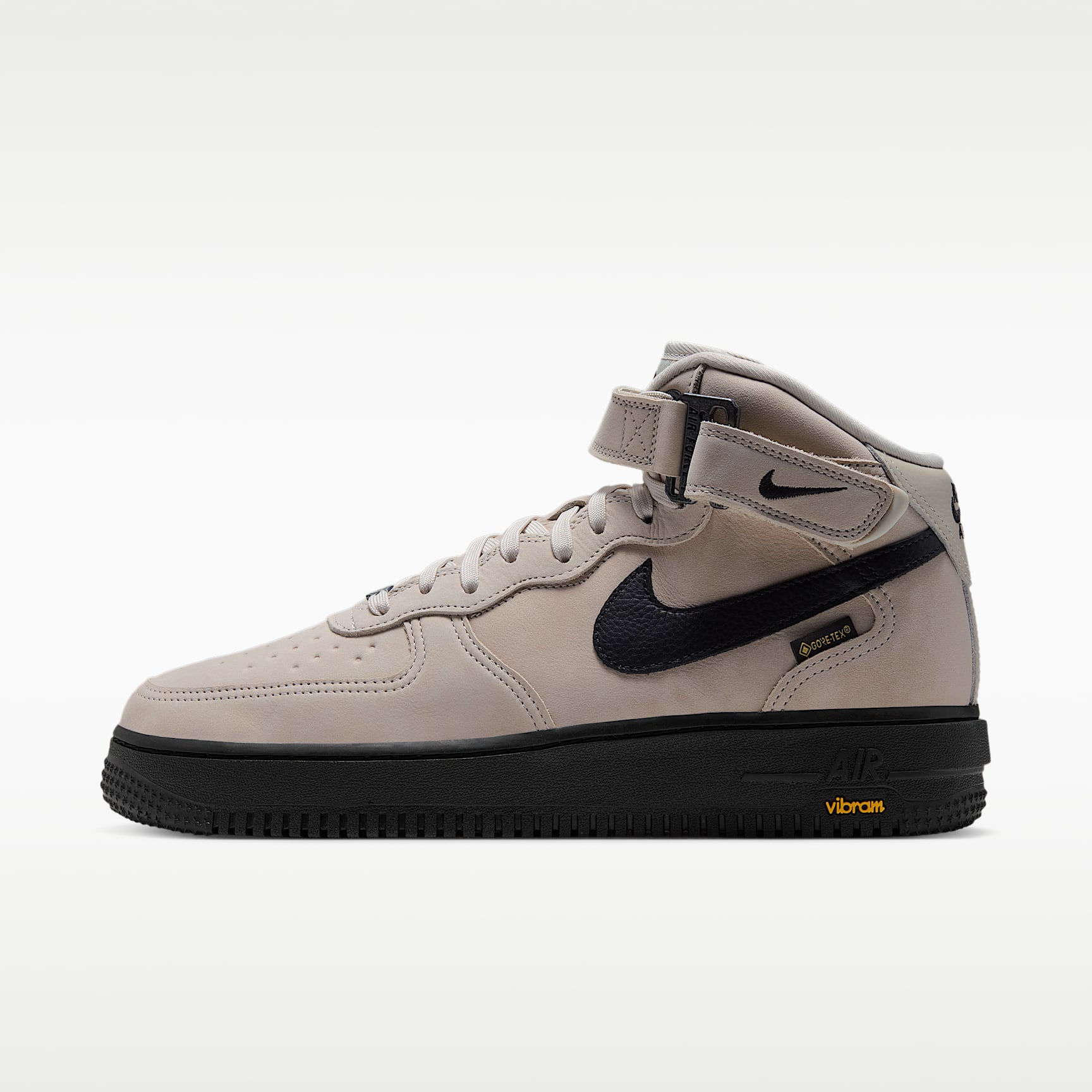 Nike Air Force 1 Mid '07 GORE-TEX Vibram® Men's Shoes – Summit White/Blue Tint/Black