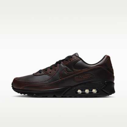 Nike Air Max 90 Premium Men's Shoes – Black/Cinnamon/Black