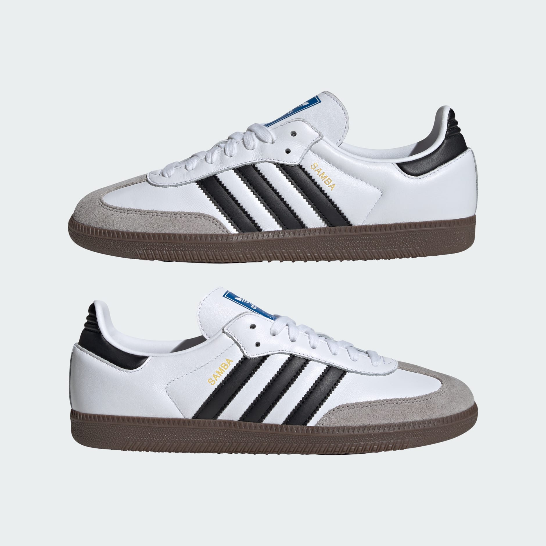 Samba OG Shoes - Cloud White / Core Black / Clear Granite - view 8