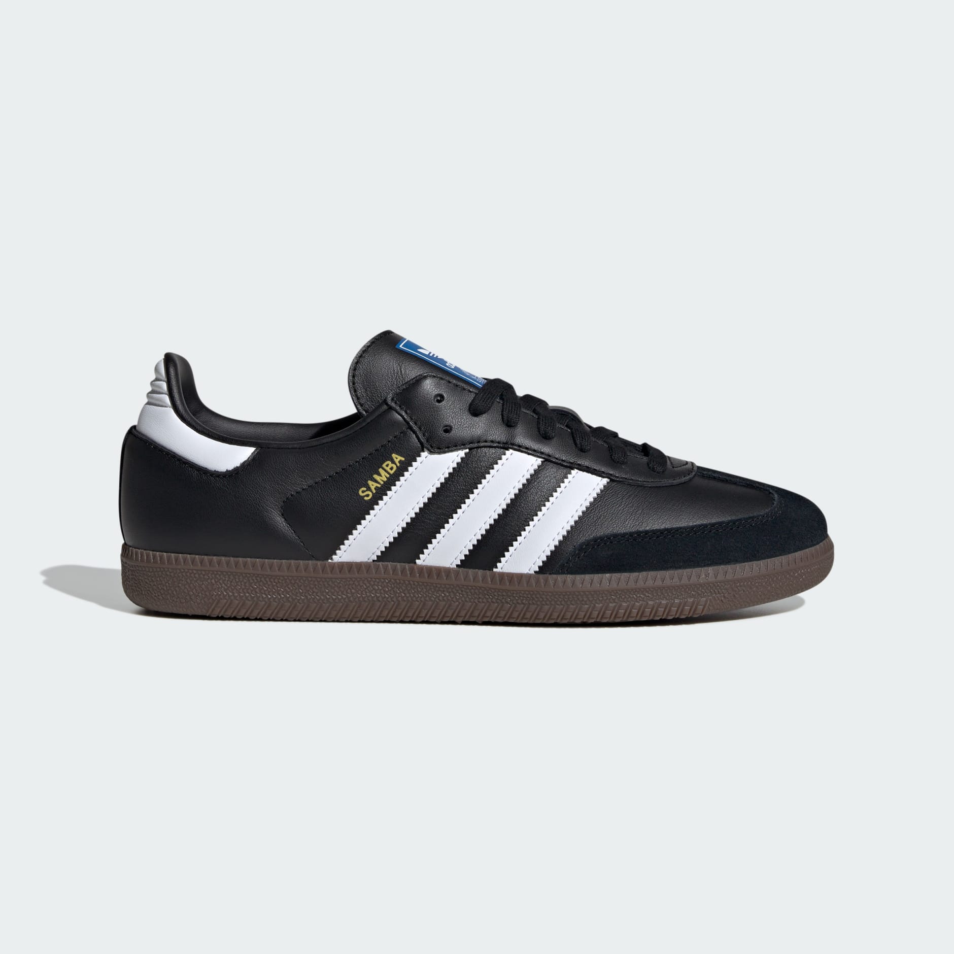 Samba OG Shoes - Core Black / Cloud White / Gum - view 1