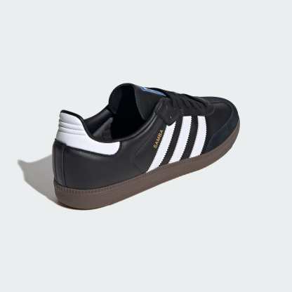 Samba OG Shoes - Core Black / Cloud White / Gum - view 5