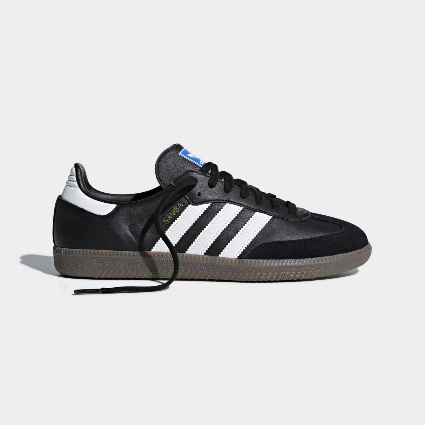 Samba OG Shoes - Core Black / Cloud White / Gum - view 7
