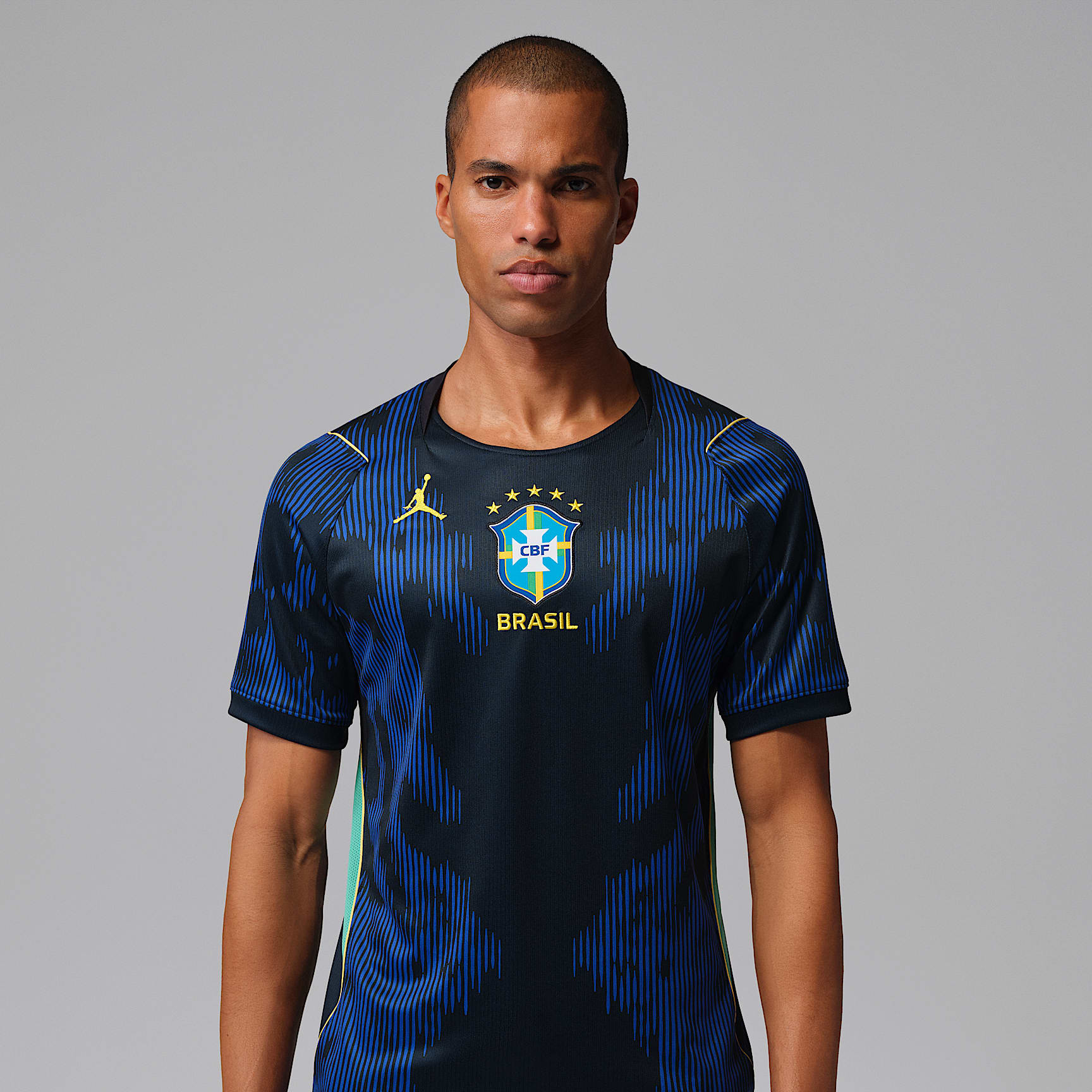 Brazil National Team 2026 Stadium Away Men's Nike Dri-FIT Football Shirt – Old Royal/Black