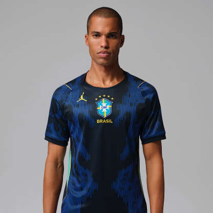 Brazil National Team 2026 Stadium Away Men's Nike Dri-FIT Football Shirt – Old Royal/Black