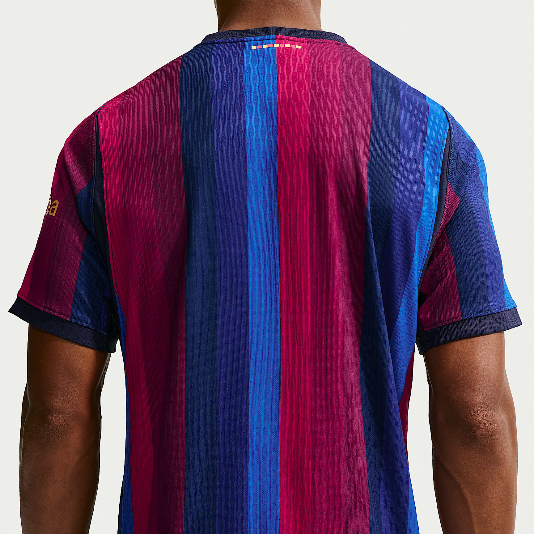 F.C. Barcelona 2026/27 Match Home Men's Nike Aero-FIT Football Authentic Shirt – Deep Garnet/Blue Void/Blackened Blue/Mineral Yellow