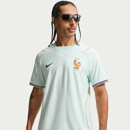 France National Team 2026 Stadium Away Men's Nike Dri-FIT Football Shirt – Igloo/Monarch/Monarch