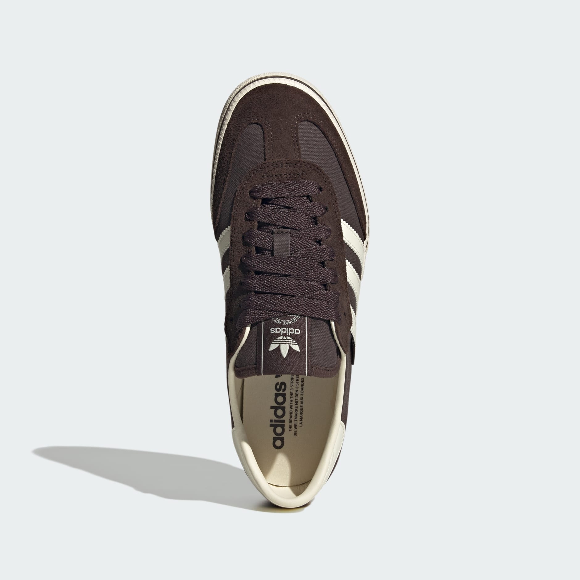 SAMBA ST SHOES - Dark Brown / Cream White / Cream White - view 2