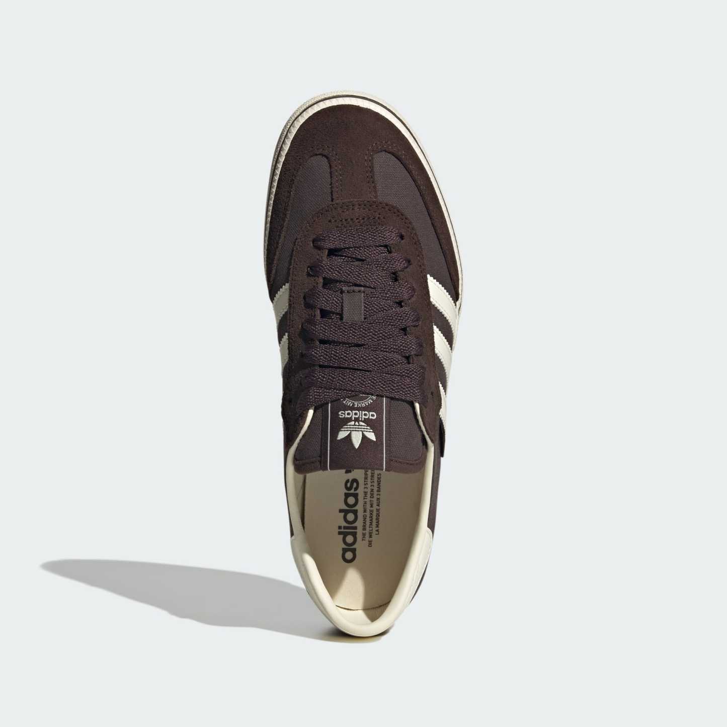 SAMBA ST SHOES - Dark Brown / Cream White / Cream White - view 2