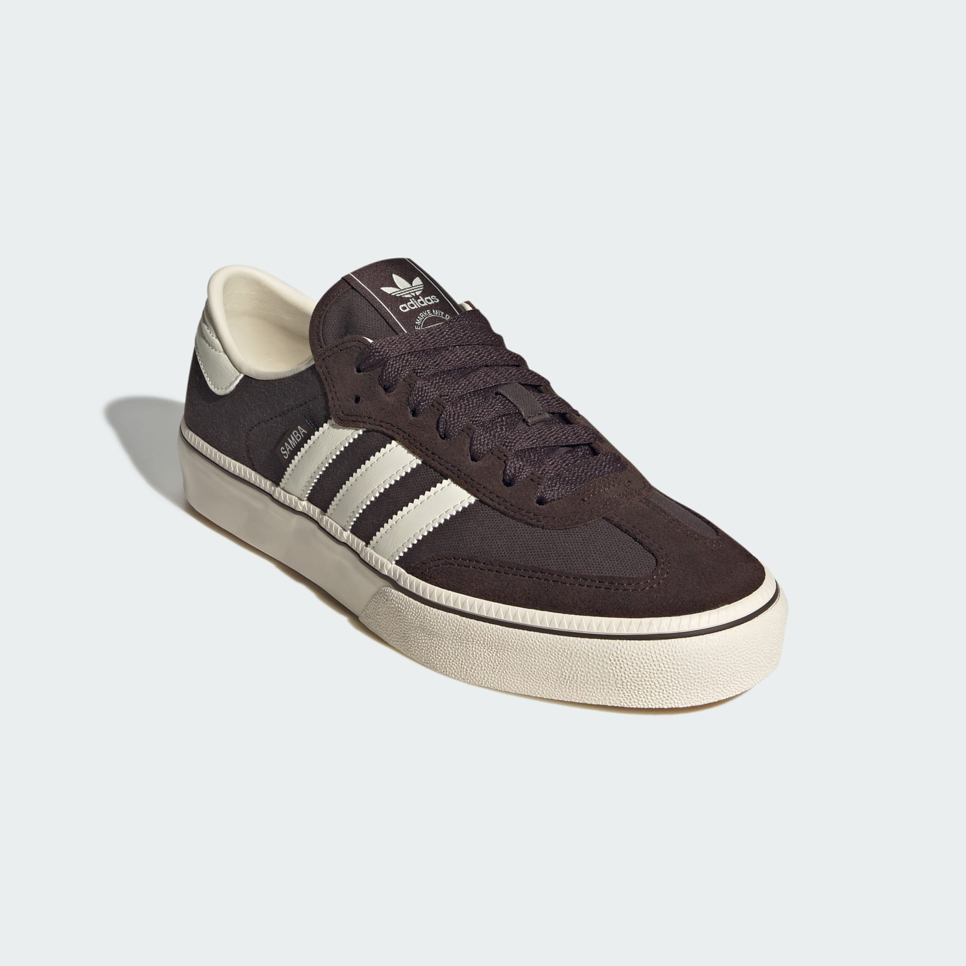 SAMBA ST SHOES - Dark Brown / Cream White / Cream White - view 4